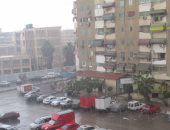 بالفيديو.. سقوط أمطار غزيرة على مدينتى بورسعيد وبورفؤاد