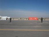 بالصور .. بدء تجربة طوارئ بمطار أسيوط الدولى