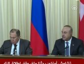 وزير الخارجية التركى: اغتيال السفير الروسى هجمة إرهابية خائنة