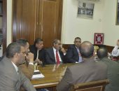 سامح عاشور يلتقى "فرعية المنيا" لبحث أزمتى "مغاغة" و"مطاى" وبناء مقر جديد