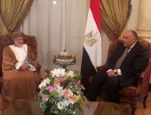 وزير خارجية عمان لسامح شكرى: مصر قادرة على تجاوز كافة التحديات الراهنة