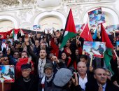 بالصور..مظاهرات فى تونس تنديدا باغتيال مهندس طيران