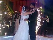 حسام البدرى وجهاز الأهلي فى زفاف أحمد عادل عبد المنعم
