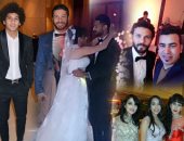 عماد متعب يسجل حضوره فى زفاف حارس الأهلي