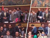 البرلمان يستقبل 200 شاب فى جلسة الحوار المجتمعى حول قانون الإدارة المحلية.. انسحاب نائب "التجمع" بعد مشادات.. وشباب الحزب لرئيس اللجنة: "أنت جايبنا نصفق".. وأحمد السجينى: القانون لن يصدر إلا بالتوافق
