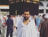 عبد الله السعيد فى السعودية لأداء مناسك العمرة 