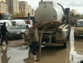 بالصور .. استمرار هطول الأمطار على الإسكندرية لليوم الثالث على التوالى