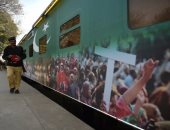 بالصور.. لأول مرة.. باكستان تطلق قطارا للاحتفال بأعياد الميلاد لنشر التسامح