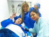 مى كساب تنجب ابنتها الأولى "فريدة"