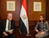 وزيرة التعاون الدولى تبحث مع محافظ جنوب سيناء تطورات المشروعات التنموية