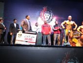 بالصور.. أبو الدهب يتوج بلقب "بطل أبطال" البطولة الدولية لكمال الأجسام