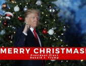 ترامب يهنئ الأمريكيين بأعياد الكريسماس عبر "تويتر"