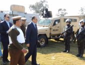 بالصور.. مدير أمن المنوفية يتفقد القوات المشاركة بتأمين احتفالات رأس السنة