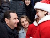 بالفيديو والصور.. بشار الأسد وزوجته يحتفلان بعيد الميلاد بمدينة صيدنايا