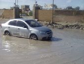 أمطار غزيرة على سواحل دمياط واستمرار العمل فى بوغازى عزبة البرج 