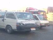 إصابة رقيب شرطة و4 آخرين فى حادث تصادم بين 4 سيارات بصحراوى الإسكندرية