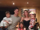ابنة ترامب تحتفل بالكريسماس وعيد حانوكا اليهودى مع عائلتها