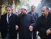 بالصور.. وزير الأوقاف: تفقدنا للآثار يؤكد سماحة ديننا وإتقان المصريين الأوائل للعمل