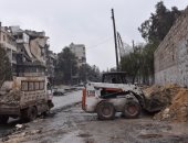 بالصور.. عمليات تنظيف حلب من دمار المعارضة السورية