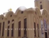 بالفيديو..مدير أمن دمياط يتفقد كنيسة العذراء بعد نشر صفحتها فيديو تعرضها لتهديدات