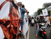 مظاهرات حاشدة فى إندونيسيا ضد حاكم جاكرتا