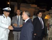 مساعد وزير الداخلية لقطاع المنافذ يتفقد قوات تأمين مجرى قناة السويس