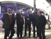 بالصور.. مرتضى منصور يستقبل رئيس الإسماعيلى وأعضاء مجلسه بمقر الزمالك