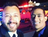 أحمد فهمى ينشر صورته مع محمد رمضان معلقا: "راجل جدع"
