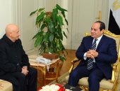 السيسى خلال استقباله عقيلة صالح: الليبيون فقط من يملكون حق تقرير مصيرهم