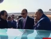 بالفيديو..الرئيس السيسي يتفقد مشروع الاستزراع السمكى فى الإسماعيلية
