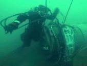 بالصور.. انتشال أجزاء جديدة للطائرة المنكوبة من البحر الأسود