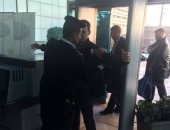 ننشر صور التفتيش الذاتى للوفد الروسى بصالة مطار القاهرة