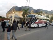 الزمالك يصل بتروسبورت لمواجهة الأهلى