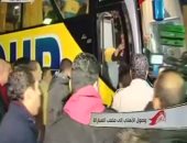 شاهد وصول لاعبى الأهلى بتروسبورت لمواجهة الزمالك فى القمة 113