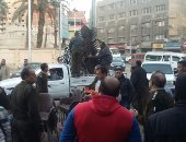 بالصور.. حملة مكبرة على مقاهى طنطا قبل مباراة الأهلى والزمالك 