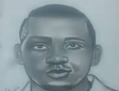 قارئ يشارك ببورتريه لأجاى بعد فوز الأهلى على الزمالك فى مباراة القمة