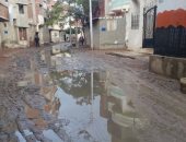 قرية أسطوفان بالبحيرة تغرق فى مياه الصرف الصحى