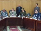 بالصور.. مساعد وزير الداخلية يناقش إجراءات تأمين أعياد الميلاد بالبحيرة