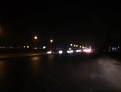 بالصور.. قارئ يشكو عدم إنارة طريق جوزيف تيتو فى مصر الجديدة