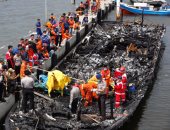 ارتفاع حصيلة ضحايا اندلاع حريق بقارب سياحى فى إندونيسيا لـ 23 قتيلا