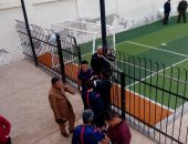 تعطل سماعات حكم مباراة طنطا وأسوان