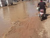 شكوى من انتشار مياه الصرف الصحى فى قرية نوب طريف بالدقهلية