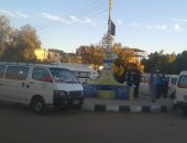 مواطن يطالب بزيادة الرقابة المرورية فى مدينة السلام 