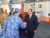 بالفيديو والصور..الرئيس السيسى يتابع العروض القتالية للوحدات الخاصة بالأسطول الجنوبى