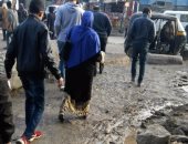   صحافة مواطن.. قارئ يرسل صورا لغرق شارع محطة مترو فيصل بمياه الصرف الصحى