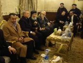 بالصور.. وفد من الهيئات القضائية بقنا يهنئون الأقباط بعيد الميلاد المجيد