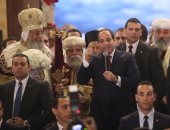 السيسى: ترميم الكنائس المضارة بشكل جيد ولم يتبق سوى اثنين بالمنيا والعريش