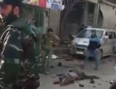 بالفيديو .. اللحظات الأولى لانفجار سيارة مفخخة في مدينة أعزاز بريف حلب