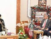 وزير العدل يهنئ البابا تواضروس بعيد الميلاد المجيد