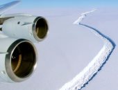 جبل جليدى بحجم ولاية أمريكية على وشك الانفصال بالقارة القطبية الجنوبية